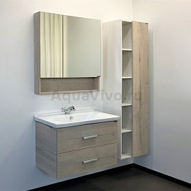 Мебель для ванной Comforty Парма 80, цвет дуб дымчатый - фото 1