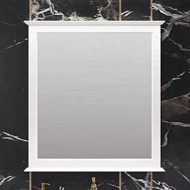 Зеркало Опадирис Кантара 85x95, цвет слоновая кость - фото 1