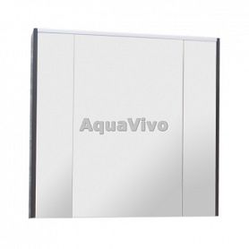 Шкаф-зеркало Roca Ronda 80, цвет бетон / белый матовый - фото 1