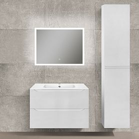 Мебель для ванной Vincea Norma 80, цвет белый глянец - фото 1