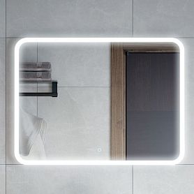 Зеркало Corozo Альбано 80х60, с подсветкой и сенсором - фото 1