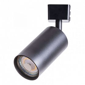Трековый светильник Arte Lamp Ridge A1518PL-1BK, арматура цвет черный, плафон/абажур металл, цвет черный - фото 1