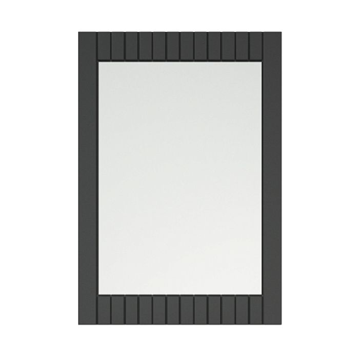 Зеркало Corozo Терра Люкс 60x85, цвет графит матовый