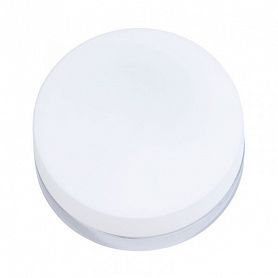 Потолочный светильник Arte Lamp Aqua-Tablet A6047PL-1CC, арматура хром, плафон стекло белое, 18х18 см - фото 1
