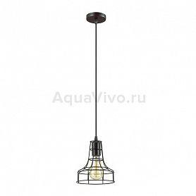 Подвесной светильник Lumion Alfred 3639/1, арматура цвет черный, плафон/абажур металл, цвет черный - фото 1