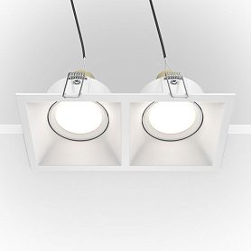 Точечный светильник Maytoni Technicali Dot DL029-2-02W, арматура белая - фото 1