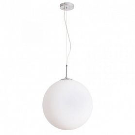 Подвесной светильник Arte Lamp Volare A1564SP-1CC, арматура цвет хром, плафон/абажур стекло, цвет белый - фото 1