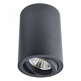 Точечный светильник Arte Lamp Sentry A1560PL-1BK, арматура цвет черный, плафон/абажур металл, цвет черный - фото 1