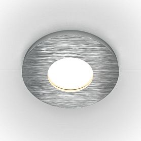 Точечный светильник Maytoni Technicali Stark DL083-01-GU10-RD-S, арматура серебро - фото 1