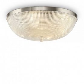 Потолочный светильник Maytoni Coupe C046CL-04N, арматура никель, плафон стекло белое - фото 1