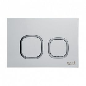 Кнопка смыва Weltwasser Amberg RD-WT для унитаза, цвет белый - фото 1