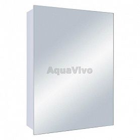 Шкаф-зеркало Sanflor Анкона 60, левый, цвет белый - фото 1