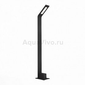 Уличный наземный светильник ST Luce Ansa SL094.445.01, арматура металл, цвет черный, плафон металл, цвет черный - фото 1
