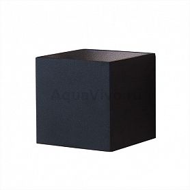 Настенный светильник Citilux Декарт-6 CL704061, арматура черная, плафон металл черный, 10х10 см - фото 1