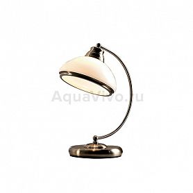 Интерьерная настольная лампа Citilux Краков CL401813, арматура бронза, плафон стекло белое, 20х30 см - фото 1