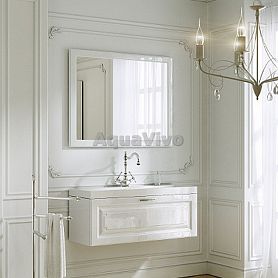Мебель для ванной Aqwella Империя 80, цвет белый - фото 1