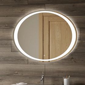 Зеркало Art & Max Pescara 90x70, с подсветкой и диммером - фото 1