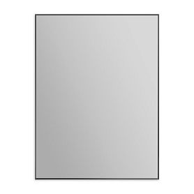 Зеркало Belbagno SPC-AL-600-800 Nero 60x80, в алюминиевой раме, цвет черный - фото 1
