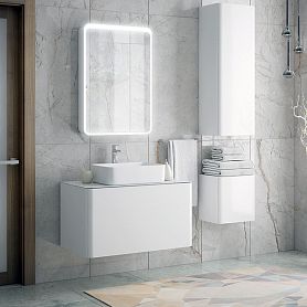 Мебель для ванной Corozo Рино 90 Z2 подвесная, цвет белый - фото 1
