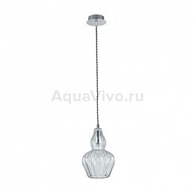 Подвесной светильник Maytoni Eustoma MOD238-PL-01-TR, арматура цвет никель, плафон/абажур стекло, цвет прозрачный - фото 1
