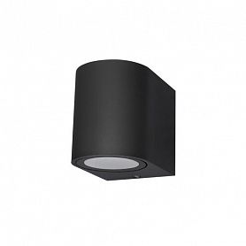 Настенный уличный светильник ST Luce Borgo SL9001.401.01, арматура черная, плафон металл черный - фото 1