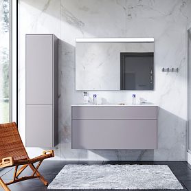 Мебель для ванной AM.PM Inspire 2.0 120 подвесной, цвет элегантный серый матовый - фото 1