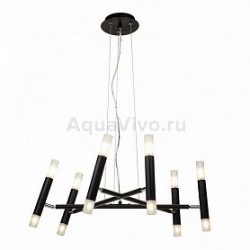 Подвесной светильник Maytoni Vigo MOD031PL-12B, арматура цвет черный, плафон/абажур акрил, цвет белый - фото 1