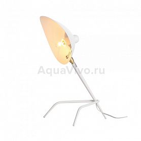 Прикроватная лампа ST Luce Spruzzo SL305.504.01, арматура металл, цвет белый, плафон металл, цвет белый - фото 1