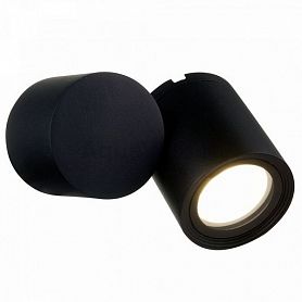 Настенный светильник Maytoni Wall Street O010WL-01B, арматура цвет черный, плафон/абажур металл, цвет черный - фото 1