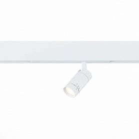 Трековый светильник ST Luce Zoom ST658.596.07, арматура белая, плафон металл / пластик белый - фото 1