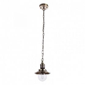 Подвесной светильник Arte Lamp Sailor A4524SP-1AB, арматура цвет бронза/коричневый, плафон/абажур стекло - фото 1