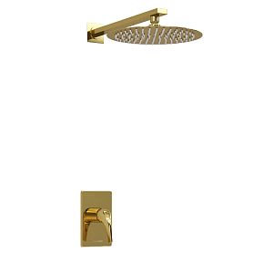 Душевой комплект WasserKRAFT A71183, встраиваемый, цвет золото - фото 1