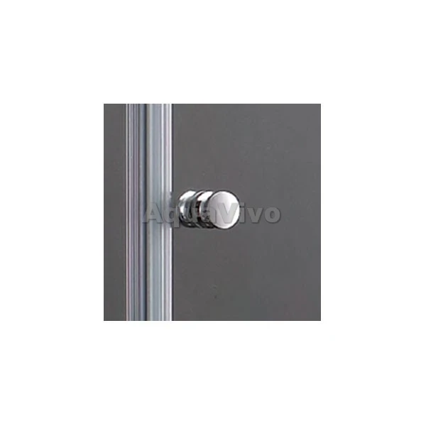 Душевая дверь Cezares ELENA-W-B-11-30+80-C-Cr 110, стекло прозрачное, профиль хром