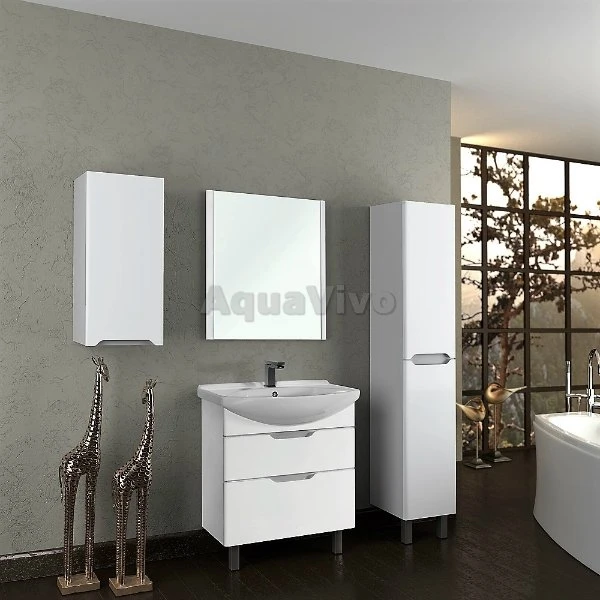 Мебель для ванной Dreja Laguna Plus 65, цвет белый лак - фото 1