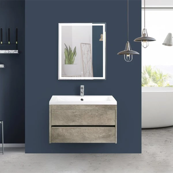Мебель для ванной Art & Max Family 75 подвесная, цвет цемент 