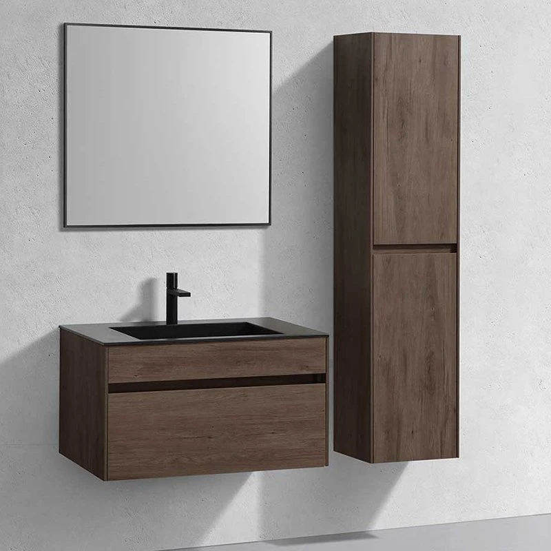 Мебель для ванной Vincea Chiara 80, с 1 ящиком, цвет темный дуб
