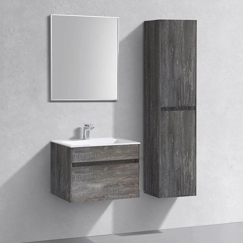 Мебель для ванной Vincea Chiara 60, с 1 ящиком, цвет серый камень