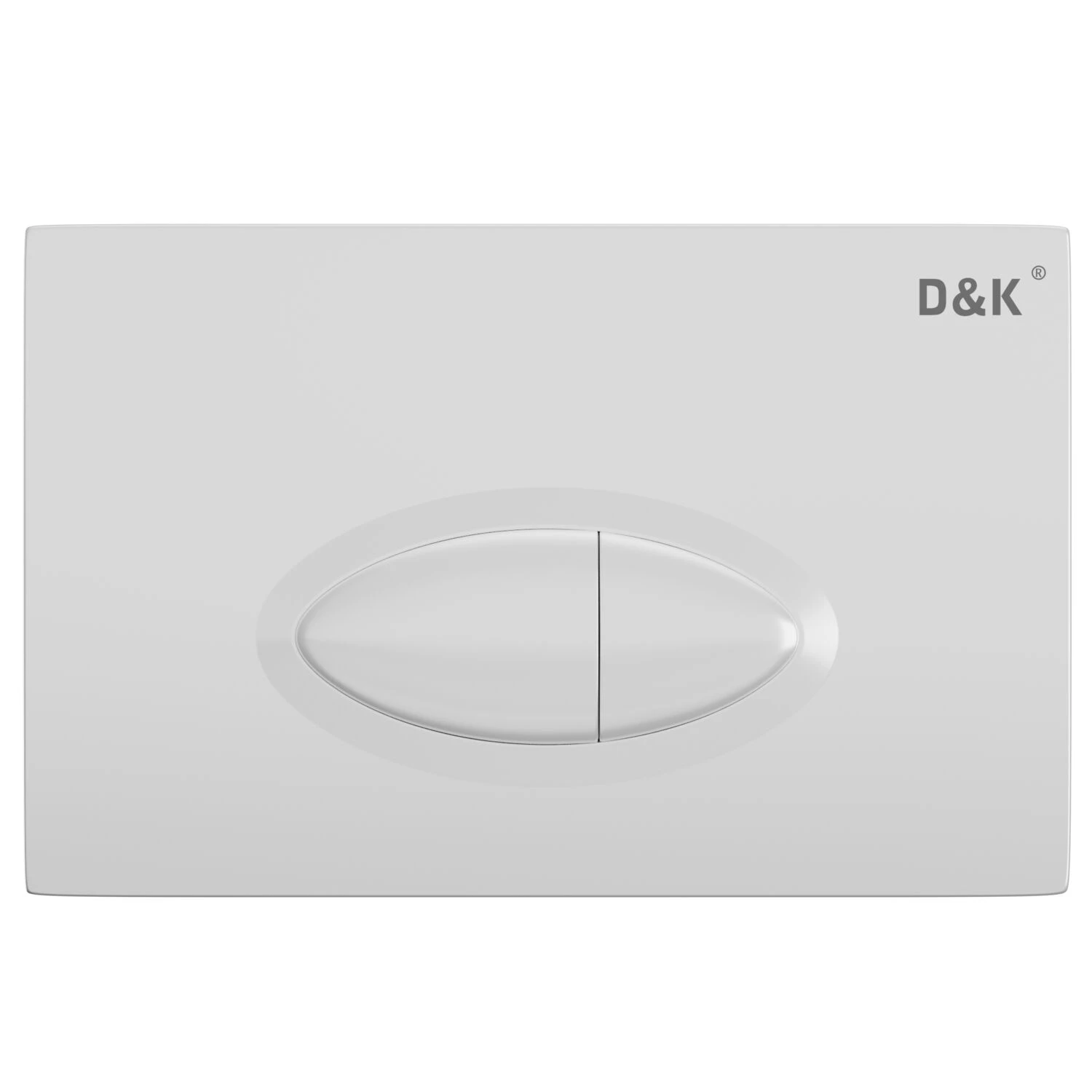 Кнопка смыва D&K Rhein.Marx DB1399016 для унитаза, цвет белый