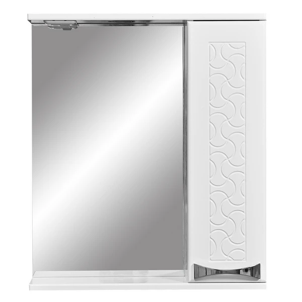 Шкаф-зеркало Stella Polar Ванда 60/С, правый, с подсветкой, цвет белый - фото 1