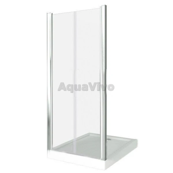 Душевая дверь Good Door Infinity SD-80-C-CH, стекло прозрачное, профиль хром - фото 1