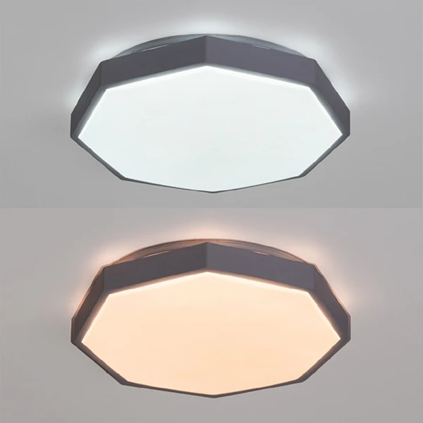 Потолочный светильник Arte Lamp Kant A2659PL-1WH, арматура белая, плафон пластик белый, 47х47 см - фото 1