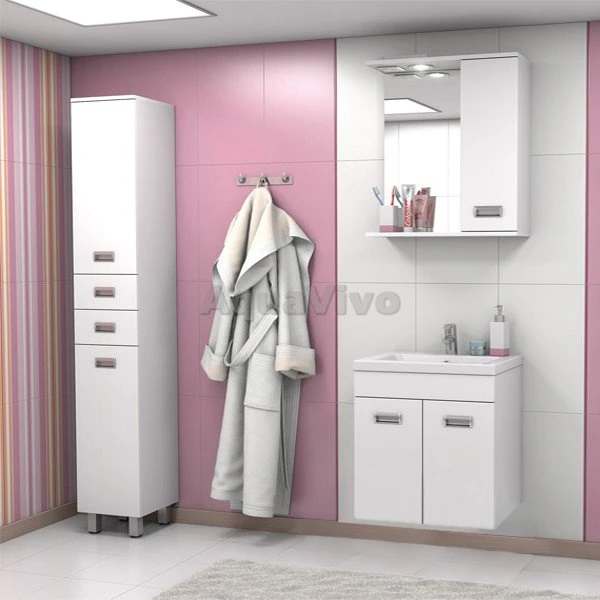 Мебель для ванной Какса-А Пикколо 60, подвесная, цвет белый