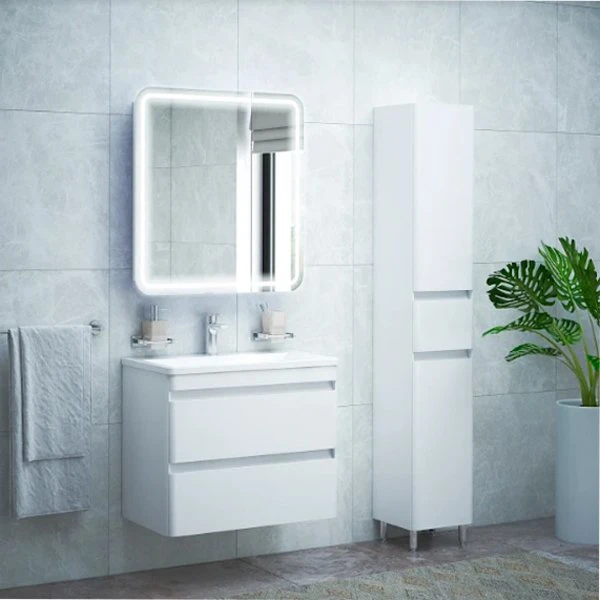Мебель для ванной Corozo Алабама Z2 100, подвесная, цвет белый