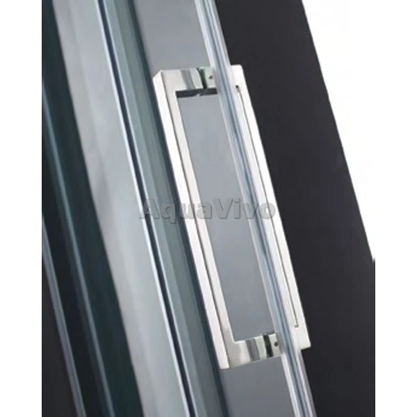 Душевая дверь Cezares PREMIER-SOFT-W-BF-1-130-С-Cr-IV 130, стекло прозрачное c антикальциевым покрытием, профиль хром - фото 1