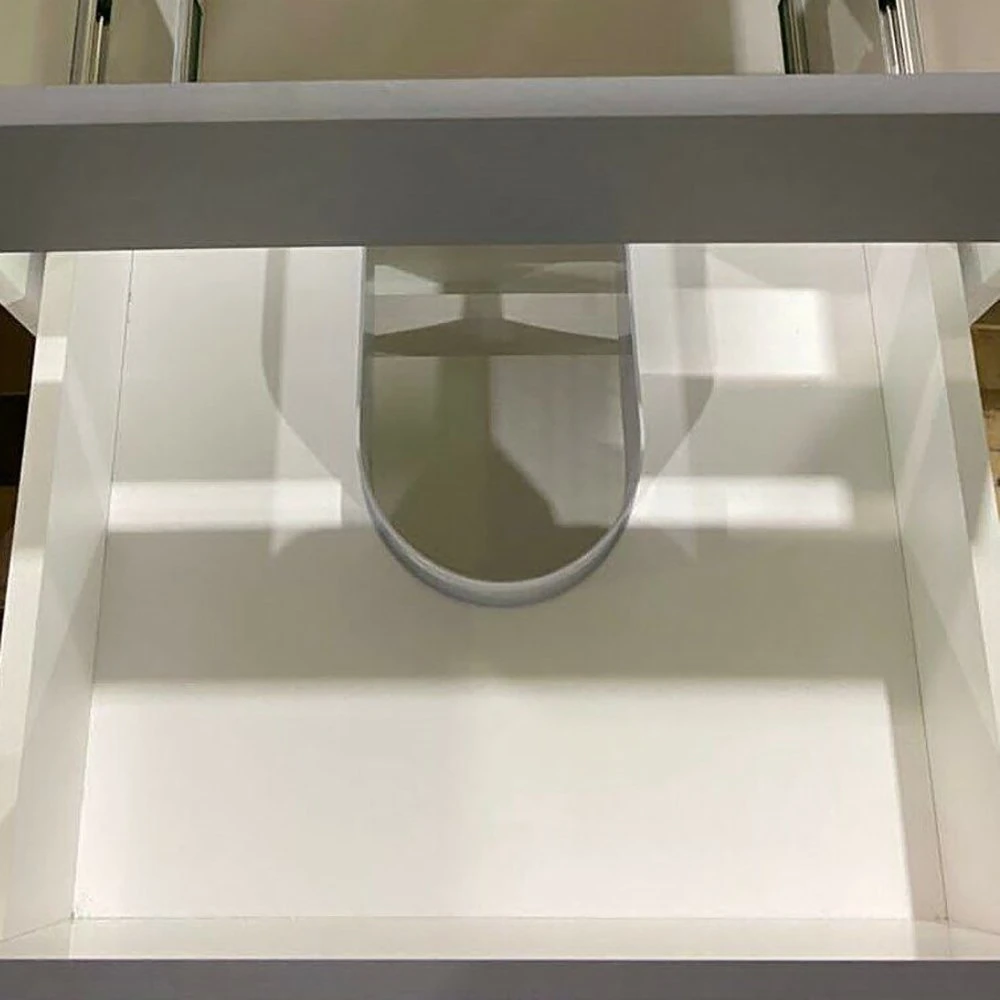 Мебель для ванной Stella Polar Корделия 60, с 2 ящиками, цвет серый - фото 1