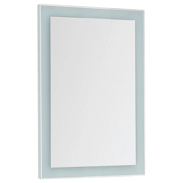 Зеркало Dreja Kvadro 60x85, с подсветкой, цвет белый