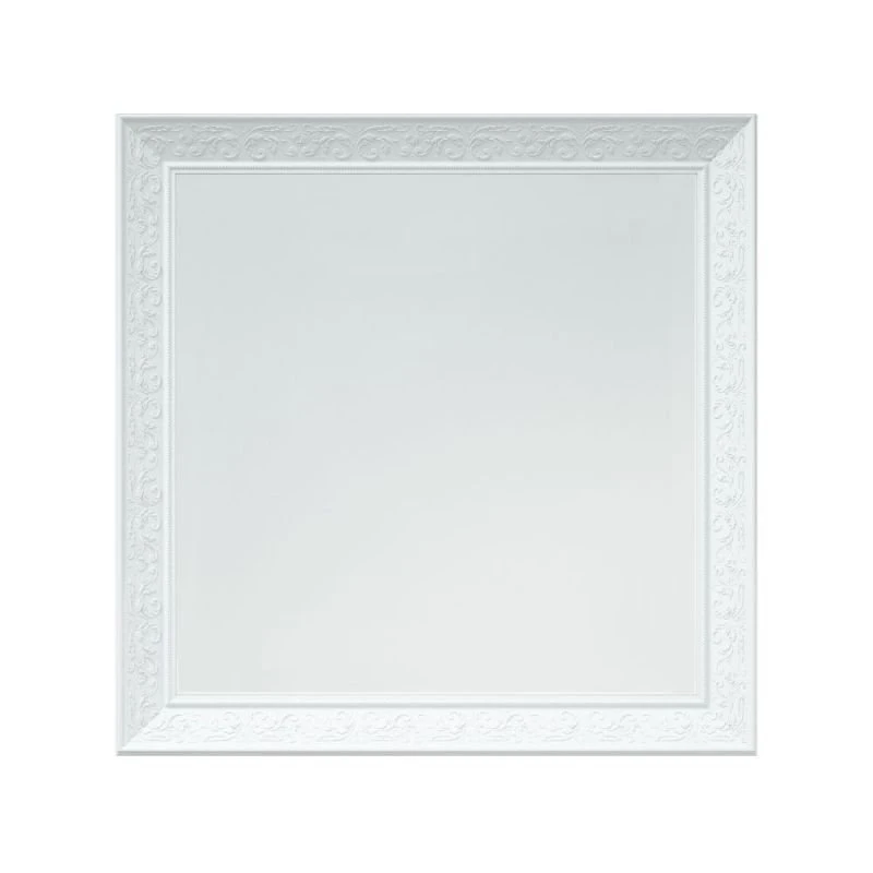 Зеркало Corozo Классика 80x80, цвет белый - фото 1