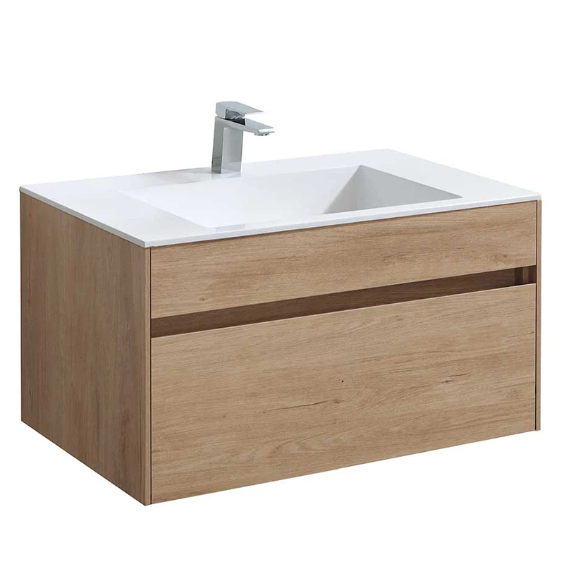 Мебель для ванной Vincea Chiara 80, с 1 ящиком, цвет натуральный дуб - фото 1
