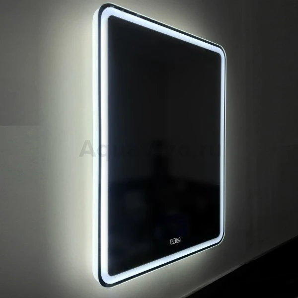 Зеркало Belbagno SPC-MAR-600-800-LED-TCH-WARM 60x80, с подсветкой, функцией антизапотевания и сенсорным выключателем - фото 1