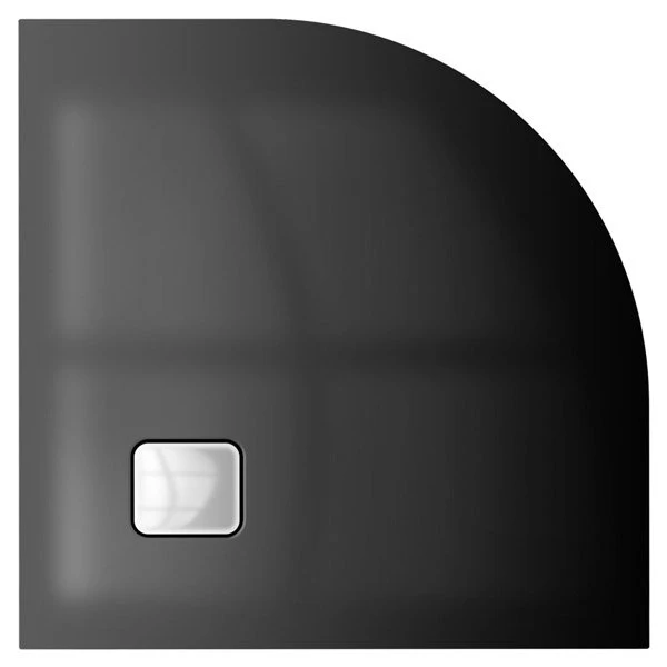 Акриловый поддон для душа Riho Basel 451 90x90, цвет черный глянец